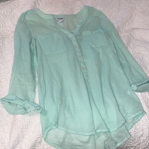 Old navy teal top